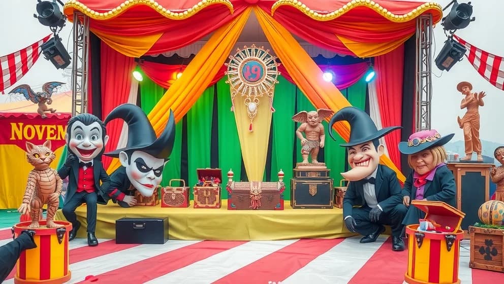 Rollistan i festival när filmens bästa skurkar möts