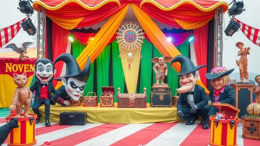 Rollistan i festival när filmens bästa skurkar möts